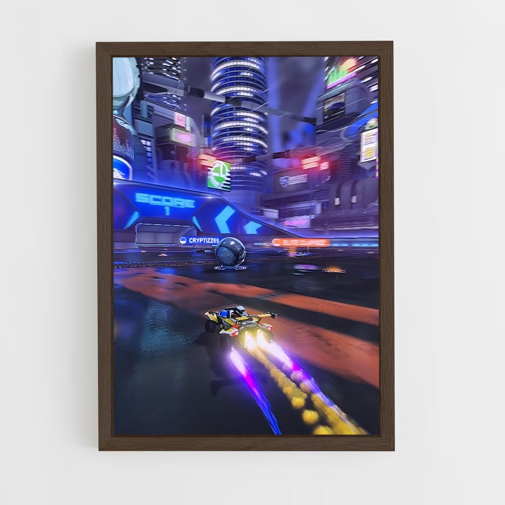 Poster Turbo Rocket Racer – affiche Rocket League (vue 5)